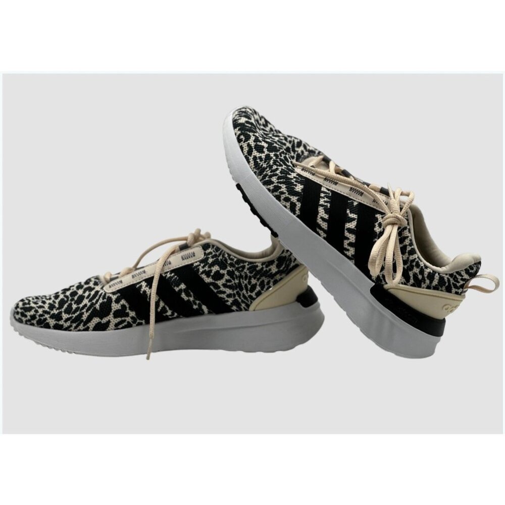 Adidas Racer Terrence Trail 21 Womens Cloudfoam Sneaker Cheetah Size 7